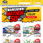 Up to 50% off @ My Pet Warehouse (Online and in-Store)