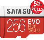 Samsung 256GB EVO Plus MicroSD Card SDXC UHS-I 100MB/s $109.80 Delivered @ Flashpro eBay