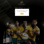 Win 1 of 3 Trips for 2 to Sydney, Auckland or Tokyo [Purchase Any 750ml Bottle of Taylors Wine from Selected Outlets]