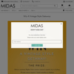 Win a Vintage Sydney Getaway for 2 Worth $6,160 from Midas