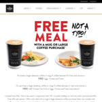[QLD, Nth NSW] Free Meal with Mug or Large Coffee Purchase @ Coffee Club (Selected Stores)