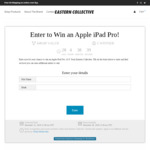 Win an iPad Pro Worth $1,229 from Eastern Collective