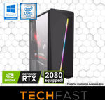 Intel-i7 8700 RTX 2080 8GB 240GB SSD 16GB DDR4 Gaming Computer $1919.20 Delivered @ eBay TechFast