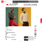 Free Shipping on All Orders @ Uniqlo