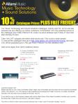 Allans Music 10% Off Catalogue Prices + Free Freight