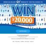 Win $20,000 or Instantly Win 1 of 65,000 QV Prizes from Ego Pharmaceuticals [Spend $20+ on QV Products]
