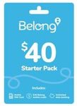 Belong $40 Starter Kit Buy 2 or More $12.48each + Delivery [Free with eBay Plus] @ Mobileciti eBay