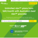 1 Month Free NBN Trial (Unlimited Plans Only) @ Aussie Broadband (New Customers)