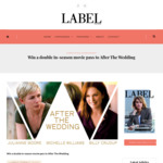 Win a Double in-Season Movie Pass to 'after The Wedding' @ Label Magazine