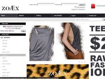 ZOAEX All Summer Tees $2 No Discount Code Required