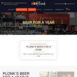 Win 1 of 2 Craft Beer & Merchandise Prize Packs Worth Up to $320 from Plonk Pty Ltd