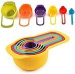 Rainbow Measuring Spoons 6 Set, $7.98 (Was $17.95) + Delivery ($0 with Prime/ $39 Spend) @ Timexing Amazon AU