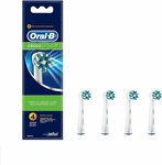 Oral-B Cross Action Replacement Heads 4 Pack $18.74 + Delivery ($0 with Prime) @ William Klein Amazon AU