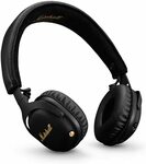 [Backorder] Marshall Mid ANC On-Ear Bluetooth Headphones, Black $218.16 + Delivery ($0 with Prime) @ Amazon UK via Amazon AU