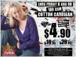 Rivers women's cardigans only $4.90
