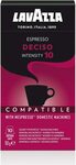 Lavazza Espresso Deciso Coffee Pods - Pack of 10 $3 ($2.70 S&S) + Delivery ($0 with Prime/ $39 Spend) @ Amazon AU