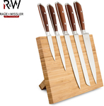 Raüe & Wissler Wooden Handled Five Knife Set with Magnetic Bamboo Block $29.40 + Shipping (Free with Club Catch) @ Catch