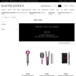 10% off Dyson Hair Care Products + up to $100 Gift Cards (e.g. Dyson Supersonic Hair Dryer $494 + $50 Gift Card from David Jones