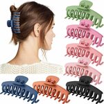 Luxerlife 7 Packs Big Hair Claw Clips $8.96 + Delivery ($0 with Prime/ $39 Spend) @ Luxerlife via Amazon AU