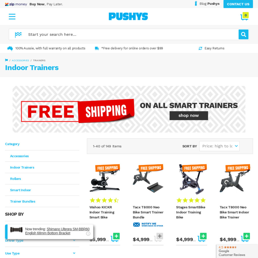 pushys smart trainer