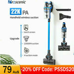 Proscenic P10 Cordless Vacuum Cleaner $79.17 ($77.19 eBay Plus) Delivered @ proscenicstore eBay
