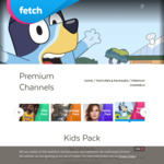 Free Kid's Pack on Fetch TV for January
