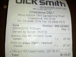 Cheap Samsung Toner ML-1610D2 $20 at DickSmith