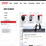 $30 Fleece Hoods, Sweats & Shorts (Vans, adidas, Nike & Converse) + $10 Delivery ($0 C&C/ $100 Order) @ Pivot