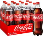 12 x 1.25L Coke Varieties $21.24 (S&S $19.12), Pepsi Varieties $15 (S&S $13.50) + Delivery ($0 with Prime/ $39 Spend) @Amazon AU