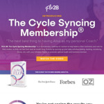 One Month Free Flo 28 Membership / 20% off Any Product at Flo Living