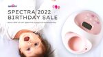 20% off Breast Pumps & Accessories: Spectra S2+ $239.20, Spectra S1+ $303.20 + Delivery ($0 with $150 Order) @ Spectra Baby