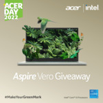 Win an Aspire Vero Laptop (Intel Core i5, 8GB RAM, 256GB SSD) Worth $799 from Acer