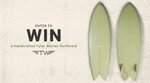 Win a Handcrafted Tyler Warren 5'7" Surfboard Worth $1,500 from Billabong