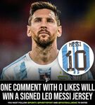 Win a Signed Lionel Messi Jersey from Pubity