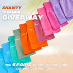 Win 6 Pairs of Gym Shorts from Shawty