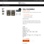 Voll P44 Bookshelf Speakers + A50 Amplifier Bundle $149 + Shipping ($0 to ADL/BNE/MEL/SYD) @ Voll Audio
