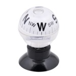Compass Ball with Suction Cup, White $1.99 Free Shipping