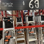[ACT] Rhino 1.8m 150kg Single Sided Aluminium Step Ladder with Tray $69 @ Bunnings Gungahlin