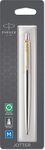 PARKER Jotter Ballpoint Pen, Stainless Steel with Golden Trim, Medium Point Blue Ink (1953206) $14.98 + Delivery @ Amazon AU