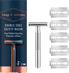 King C. Gillette Double Edge Safety Razor + 5 Razor Blades $15.00 (S&S $13.50) + Delivery ($0 with Prime/ $39 Spend) @ Amazon AU
