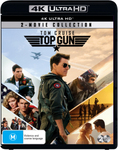 Top Gun/Top Gun: Maverick 2 Movie Collection 4K UHD Blu-Ray $28.49 + $5.95 Shipping @ EzyDVD