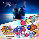 Win a Copy of Super Bomberman R 2 and a Syn Max Air Gaming Headset from ROCCAT
