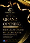 [QLD] Free Gel Manicure or Gel Pedicure (Friday 23/11/23 3pm-8pm) @ Gold Class Nails New Farm