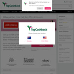 AliExpress 15% Upsized Cashback Sitewide @ TopCashback US