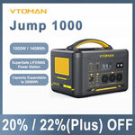 VTOMAN Jump 1000 1408Wh 1000W LiFePO4 Portable Power Station $764.99 ($722.49 eBay+) Delivered @ VTOMAN Official Store eBay