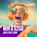 Win a $250 JB Hifi Gift Card from Amaysim (Day 6 of 10 days of Summer Comp)