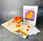 Birthday 3D Pop-Up Card $6.39 + $1.20 Delivery @ AmberT Group