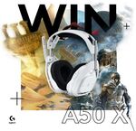 Win a Logitech Astro A50 X Headset (White) valued at $749 from Logitech G