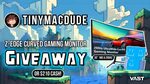 Win a 30" 200Hz Ultrawide Curved Z-Edge Gaming Monitor or $210 Cash from Tinymacdude & Vast