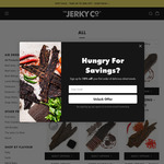 Up to 20% off for $200+ Spend + Delivery @ The Jerky Co